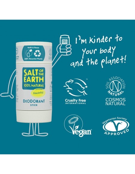 Salt of the Earth - Lõhnatu pulkdeodorant 84g