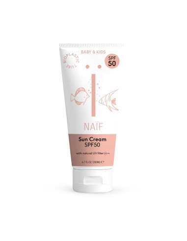 NAÏF - Looduslik päikesekreem beebidele ja lastele SPF50 30ml