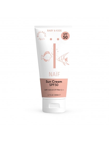 NAÏF - Looduslik päikesekreem beebidele ja lastele SPF50 30ml