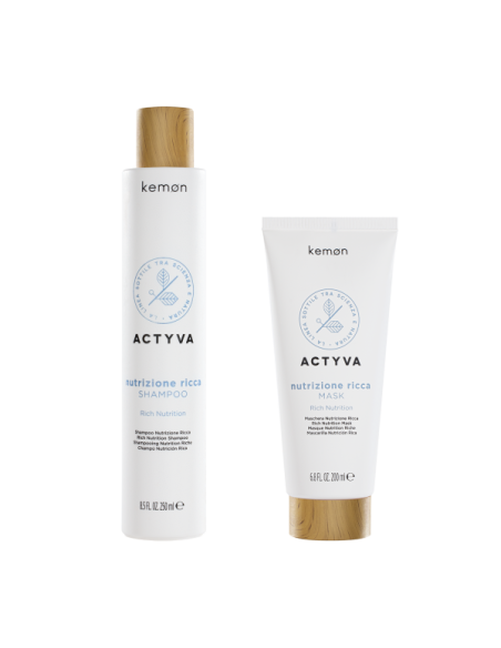 Actyva - Rikkalikult toitev šampooni ja maski komplekt