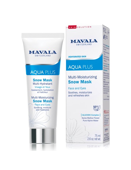 Mavala - Nahka rahustav ja niisutav näomask Snow 75ml