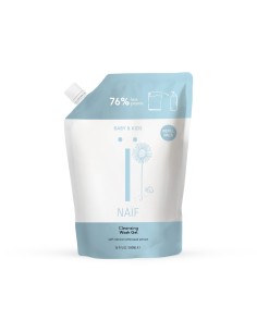 NAÏF - Pisaravaba pesugeel puuvillaseemne ekstraktiga, täitepakend 500ml