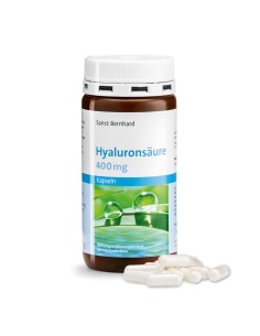 Sanct Bernhard - Hüaluroonhappe kapslid 400mg, 120tk 50g