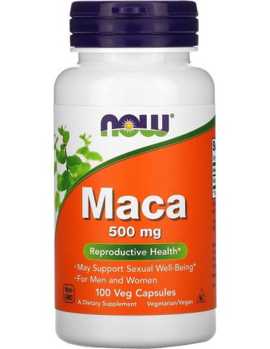 NOW Foods - Maca 500mg, 100 kapslit