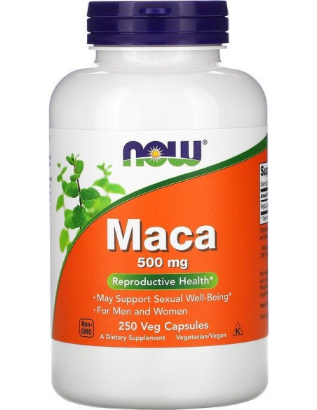 NOW Foods - Maca 500mg, 250 kapslit