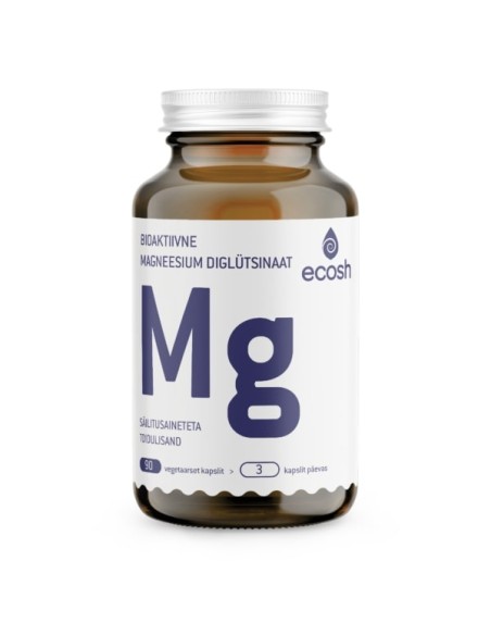 Ecosh Life - Magneesium Glütsinaat-Kelaat 90tk