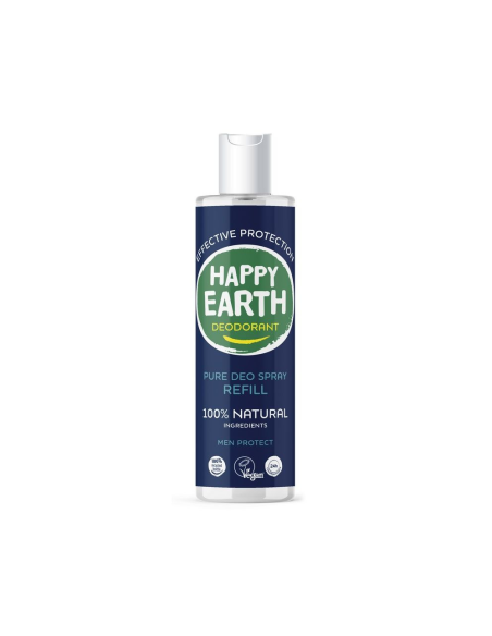 Happy Earth - 100% looduslik deodorant meestele, täitepakend 300ml