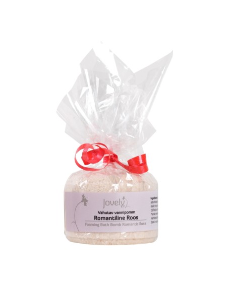 Jovely - Vahutav vannipomm Romantiline Roos 100g