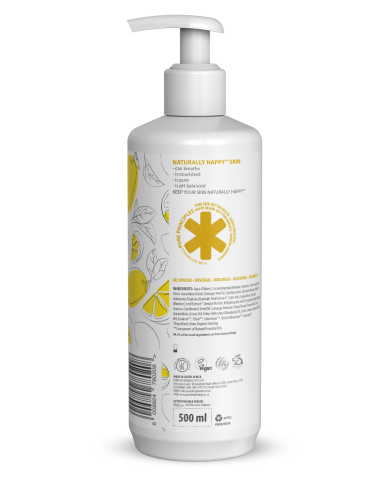 Pure Beginnings - Nahka ergutav apelsini, laimi ja sidruniga dušigeel "I AM AWAKE", 500 ml