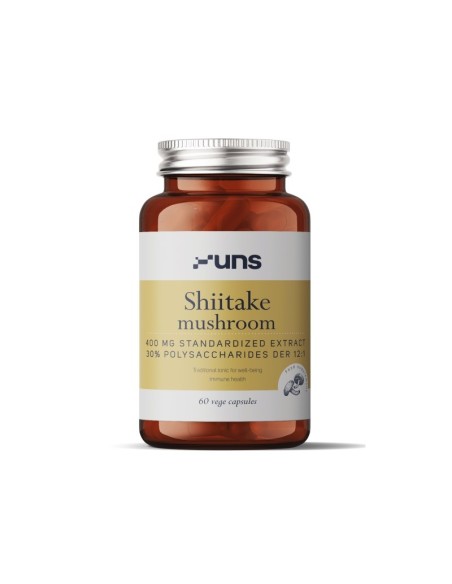 Uns - Shiitake ekstrakt (400mg), 60 kapslit