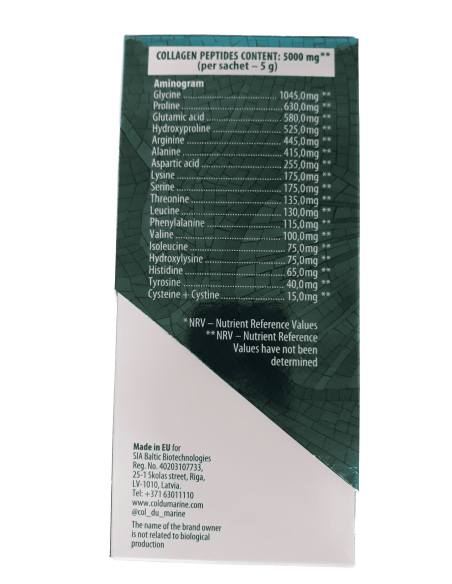 Col Du Marine - Hüdrolüüsitud merekollageen 150g (30x5g kotikesed)