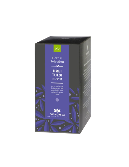 Cosmoveda - Kolme Tulsi tee, 25x1.8g