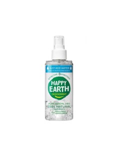 Happy Earth - 100% looduslik 6x veega taastäidetav lõhnatu kristalldeodorant sprei, 100ml