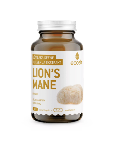 Ecosh Life - Lion's Mane, 90 kapslit