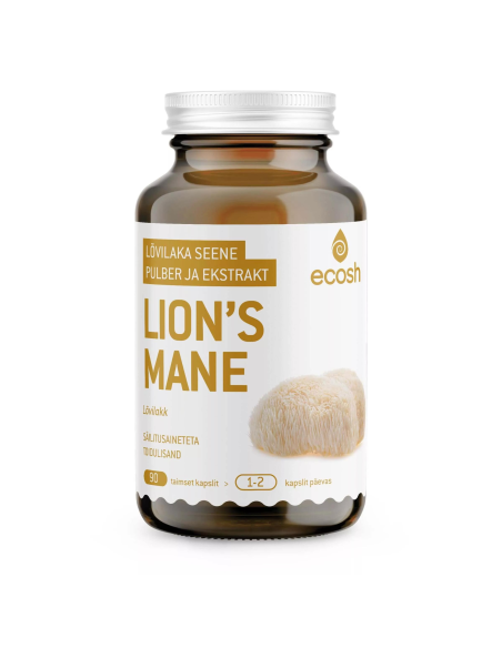 Ecosh Life - Lion's Mane, 90 kapslit