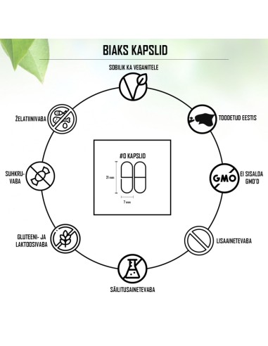 Biaks - Chaga ehk must pässik, 100 kapslit