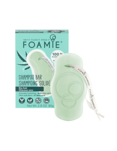 Foamie - Tahke šampoon kuivadele juustele aloe veraga, 80gr