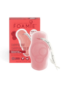 Foamie - Tahke šampoon vaarikaseemneõliga värvitud juustele, 80gr