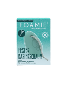 Foamie - Tahke raseerimisseep Aloe vera ja avokaadoõliga naistele ja meestele, 70 gr