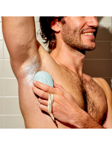 Foamie - Tahke raseerimisseep Aloe vera ja avokaadoõliga naistele ja meestele, 70 gr