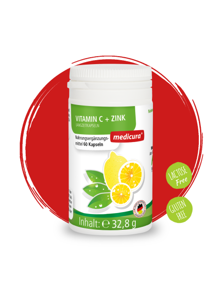 Medicura - C-vitamiini kapslid tsingiga, 60tk