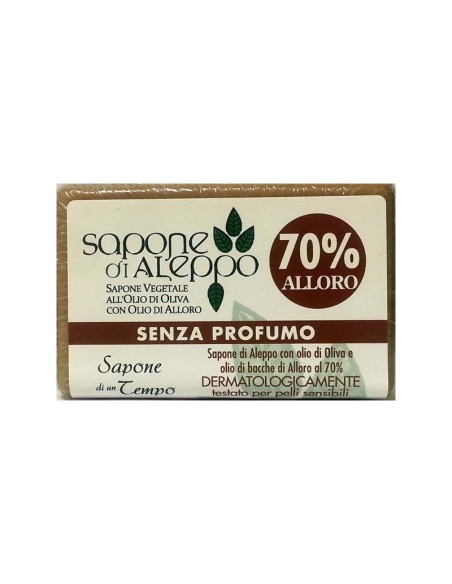 Sapone di un Tempo - Aleppo seep 70%, 125g