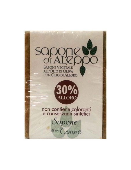 Sapone di un Tempo - Aleppo seep 30%, 200g