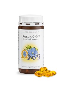 Sanct Bernhard - Oomega 3-6-9 linaõli kapslid, 180tk