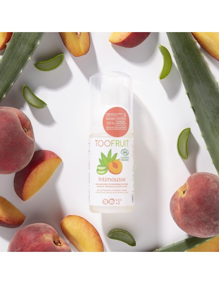 Toofruit - Looduslik seebivaba prebiootikumidega intiimpesuvaht virsiku ja aloe veraga 3+ eluaastat, 100 ml