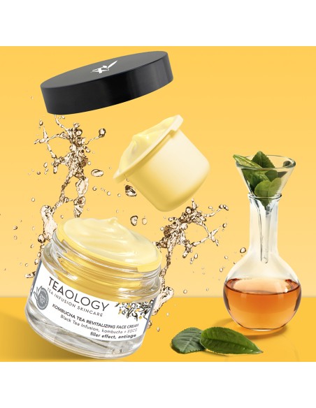 Teaology - Nahka elustav näokreem "Kombucha Tea" 50ml