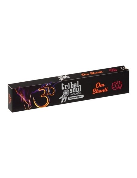 Viiruk Tribal Soul "Om Shanti" koos keraamilise alusega, India, 15g