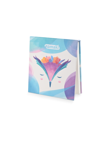 Namaki - 100% looduslik lauvärvide palett lastele "Owl", 7 värvitooni karbis