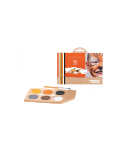 Namaki - 6 looduslikust värvist koosnev näovärvide komplekt, "WILD LIFE"