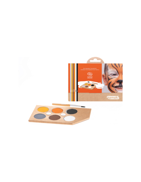 Namaki - 6 looduslikust värvist koosnev näovärvide komplekt, "WILD LIFE"