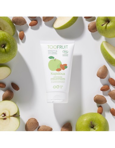 Toofruit - Orgaaniline niisutav ja pusasid harutav juuksepalsam lastele õuna lõhnaga, 150 ml