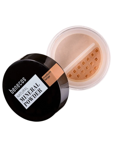 Benecos - Mineraalpuuder MEDIUM BEIGE 10 g