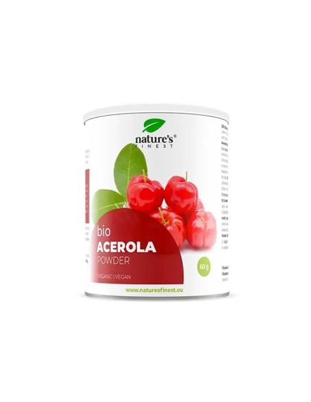 Nature’s Finest - Acerola kirsi pulber 60g