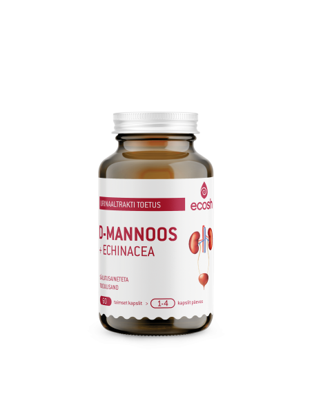 Ecosh Life - D-Mannoos + Echinacea, 60 kapslit