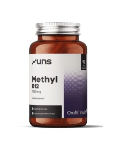 Uns - Metüül B12 (1000mcg), 90 kapslit