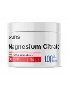 Uns - Magneesiumtsitraat 4000mg, 200g