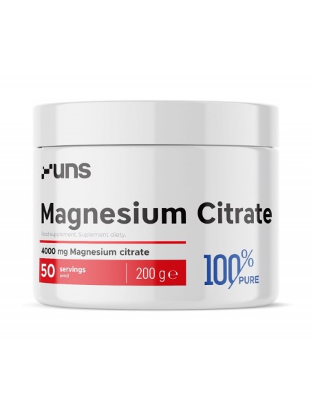 Uns - Magneesiumtsitraat 4000mg, 200g