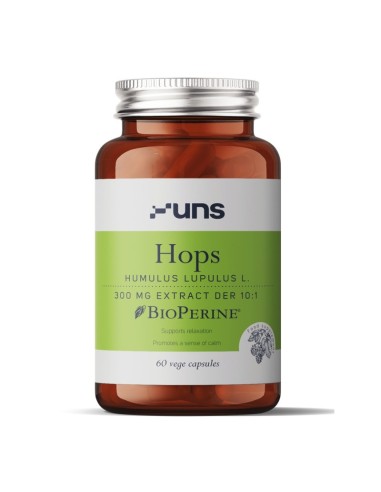 Uns - Humala ekstrakt (300mg) + bioperiin, 60 kapslit