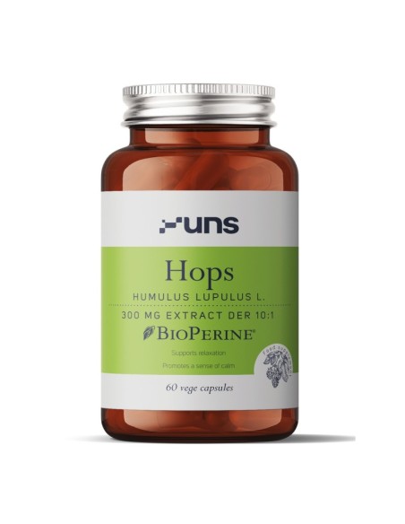 Uns - Humala ekstrakt (300mg) + bioperiin, 60 kapslit