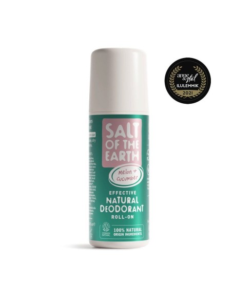 Salt of the Earth roll-on deodorant värskendava kurgi ja meloniga 75ml