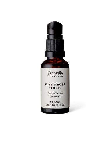Frantsila - Pinguldav näoseerum turba ja roosiga 30ml