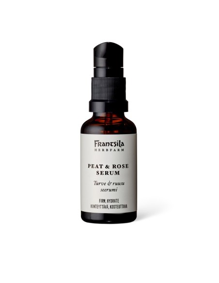 Frantsila - Pinguldav näoseerum turba ja roosiga 30ml