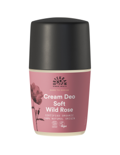 Urtekram - Rulldeodorant Damaskuse roosiga, 50ml