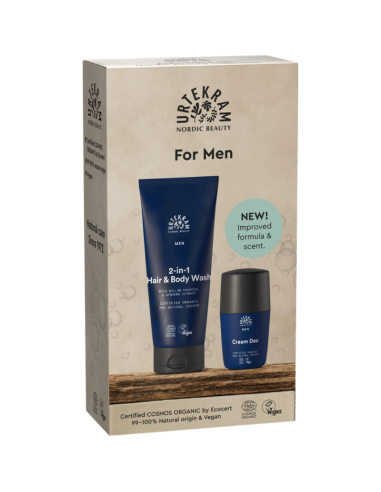 Urtekram - Kinkekomplekt meestele (200ml+50ml)