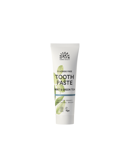 Urtekram - Hambapasta rohelise tee ja mündiga, 75ml