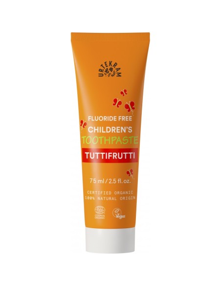 Urtekram - Hambapasta lastele "Tuttifrutti", 75ml